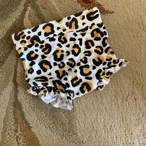 Cheetah high waisted baby shorts!